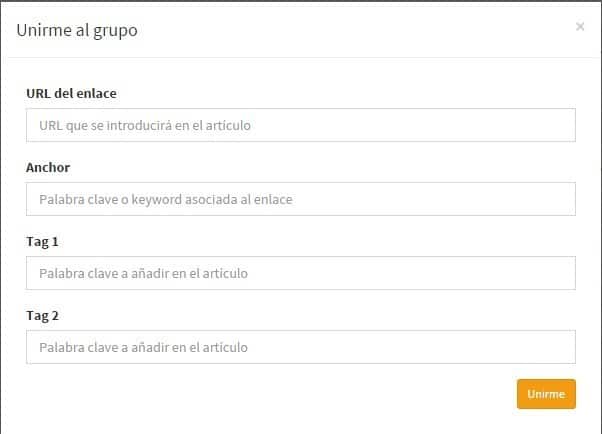 Agregar enlace