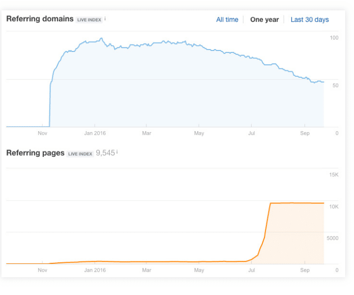 linkbuilding flippa