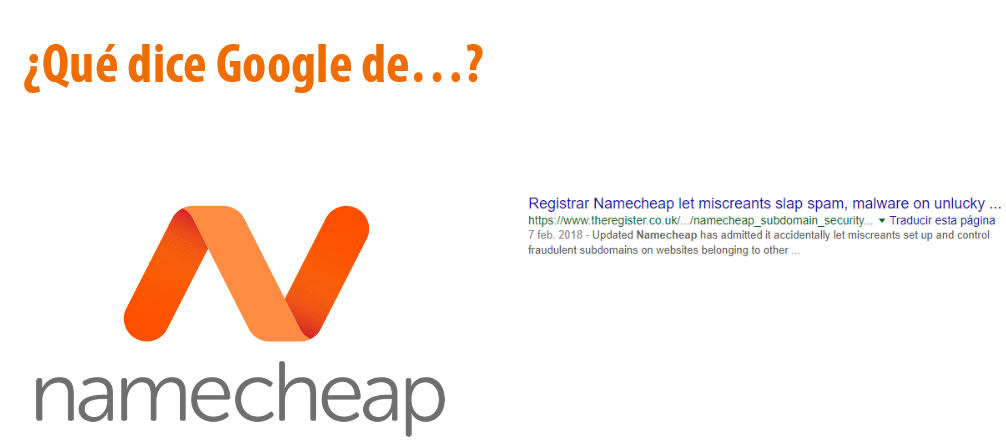 reputacion namecheap