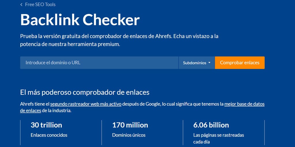 ahrefs enlaces rotos