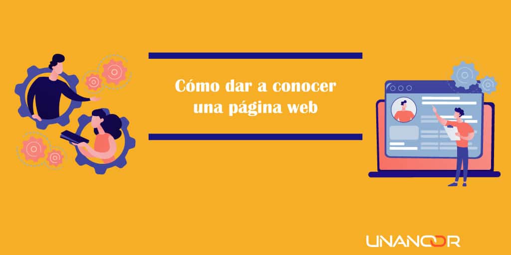 cómo dar a conocer una página web