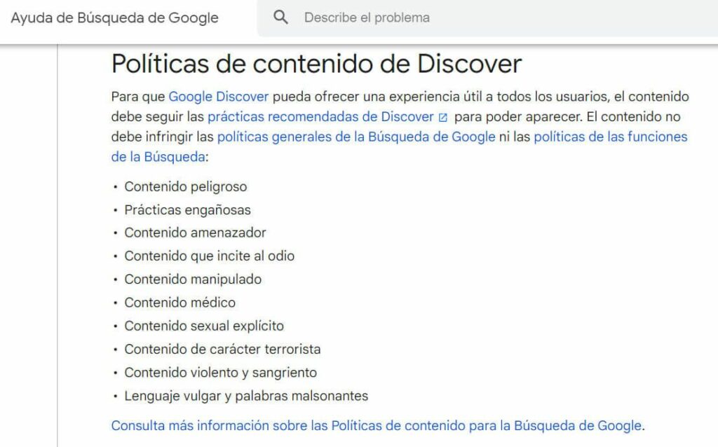 Google discover
